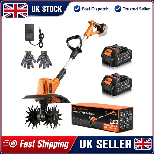Cordless electric tiller - cordless,