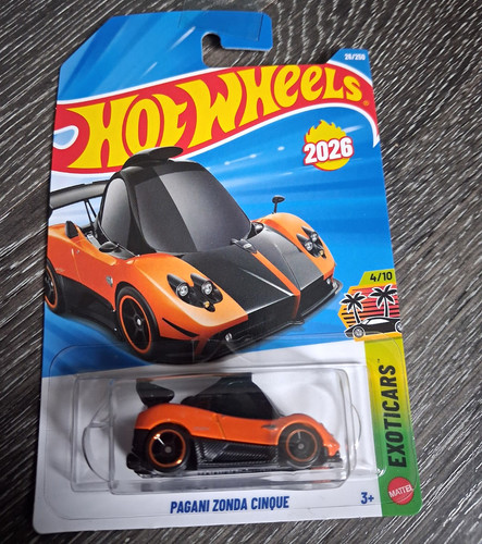 Hot wheels exotic cars pagani - wheels,