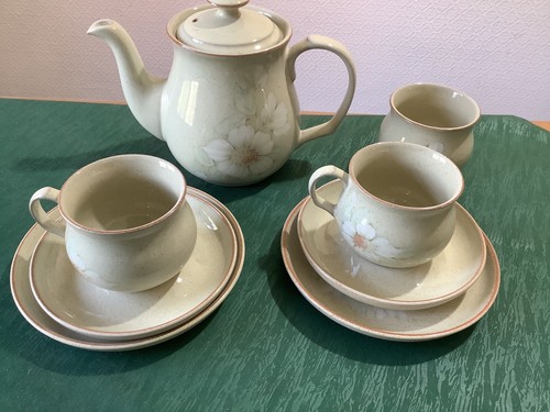 Denby daybreak tea set - denby,