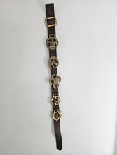 5 Antique Horse Brasses With