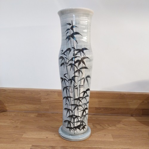 Large jersey pottery vase - jersey,