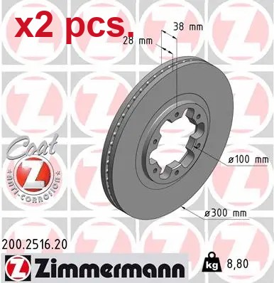 Pcs front brake - pcs, disc