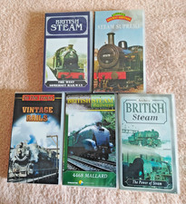 STEAM RAILWAY VHS VIDEOS