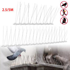 10M 5M Pigeon Bird Spikes Metal Wall Fence Deterrent Anti Perch Control Repeller