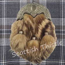 Scottish kilt sporran leather - scottish,