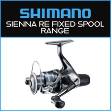 SHIMANO SIENNA RE FIXED SPOOL REELS - ALL MODELS | NEW - COARSE/SPINNING REELS