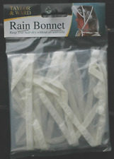 rain bonnet plastic keep your