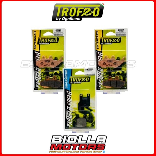 Kit brake pads trophy - brake,