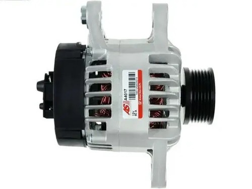 Alternator with belt - , pulley