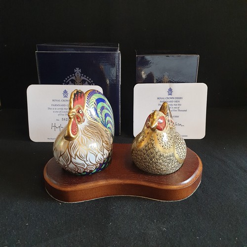 Royal crown derby - derby, paperweights