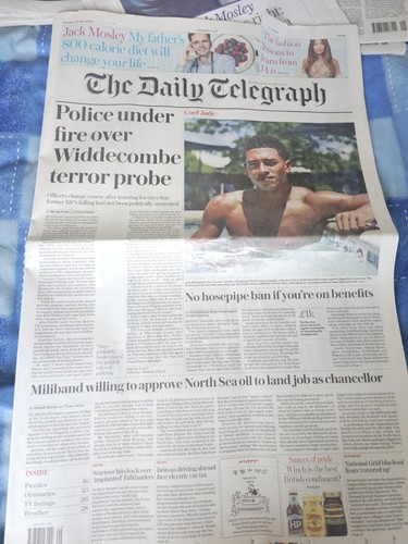 The daily telegraph newspaper - the,