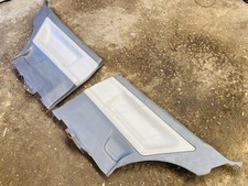 BMW E36 Coupe rear interior side trim panel cards double stitched Lux leather