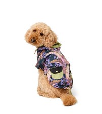 Max Made Me Dog Raincoat Black