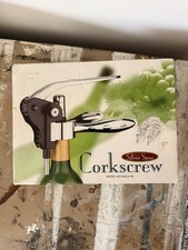Silver Spur Lever Corkscrew Set with Foil Cutter – Chrome Finish – Boxed
