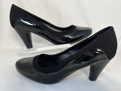 Clarks heeled court shoes - uk, 7