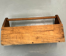 Antique WOODEN TOOL BOX CRATE