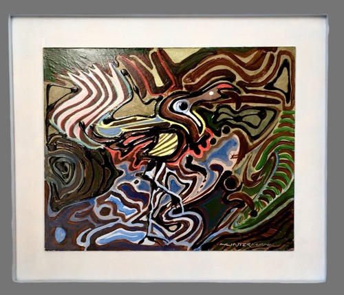 Modern art acrylic painting - art,,