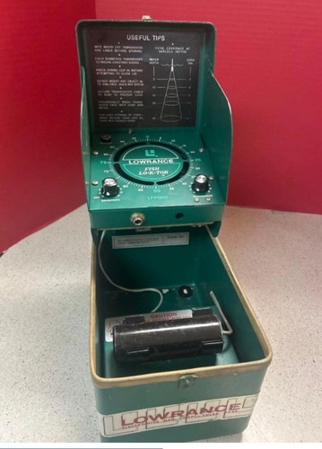Vintage lowrance fish tor - fish, lo-k-tor