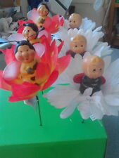 6 garden ornaments. 3