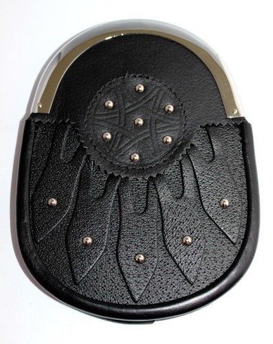 100 black leather - black,