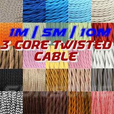 3 Core Lighting Fabric Cable