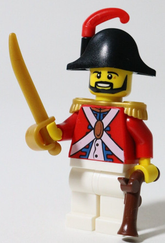 Lego redcoat general - lego,