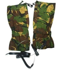 Military Issue Camo Gaiters