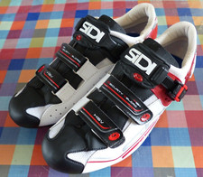 SIDI Dominator 7 EU46 UK10-10.5 White SPD 2-bolt MTB gravel road cycling shoes