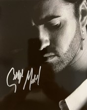 George Michael of Wham Signed