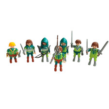 Playmobil Green Dragon Knights x7 Figures Bundle