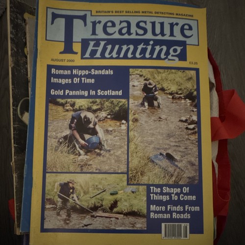 Treasure hunting magazine - hunting,