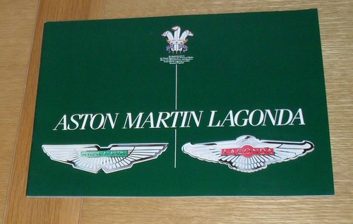 Aston martin brochure - martin,