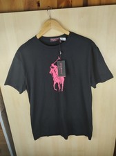 Ralph Lauren Pink Pony Polo Classic Fit Men's Jersey T-Shirt - Size Small