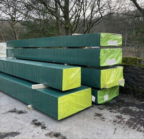 Glulam timber beams - timber, to