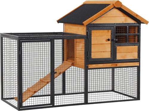 Level rabbit hutch bunny - 2-level,