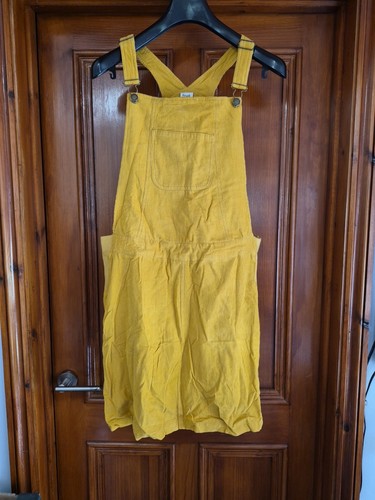 Frugi bloom cord pinafore - bloom,