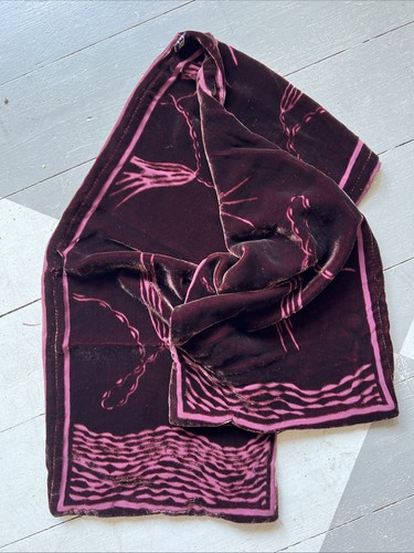 Vintage liberty devore velvet - vintage,