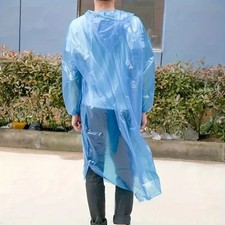 5x  Mixed Colour Disposable Ponchos. One Size