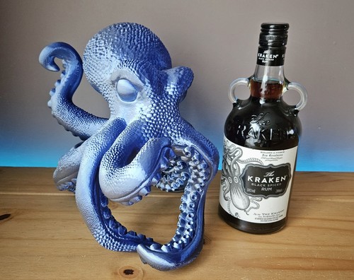 Kraken 700ml rum bottle - 700ml,
