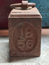 Very rare square  ornate 56Lb  ring wieght 