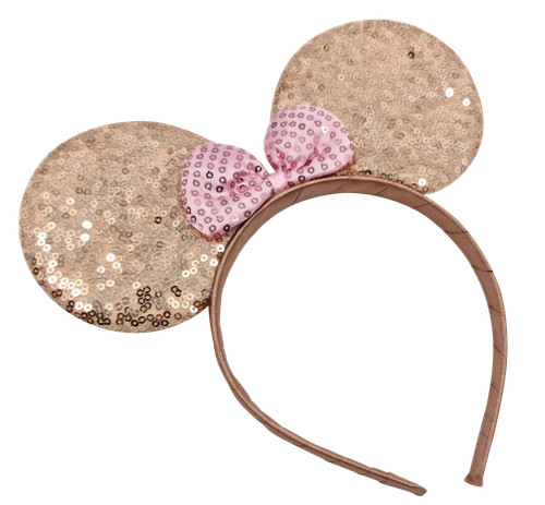 Rose gold minnie mouse ears - minnie,