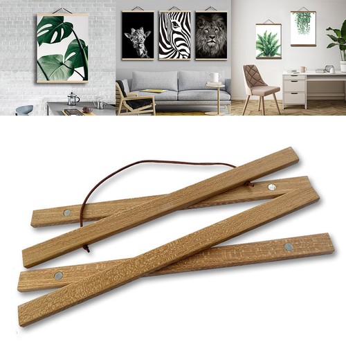 51cm magnetic wood photo - wood,