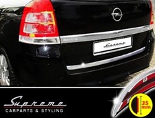 Opel Zafira B chrome trim 3M tuning rear strip wide 35 mm edge protection