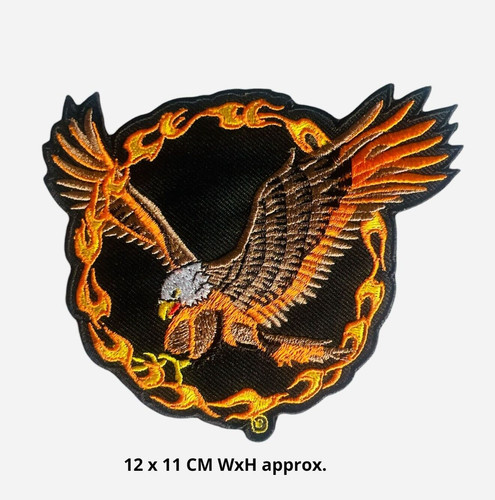 Bald eagle embroidered sew - eagle,