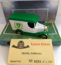 RARE OXFORD DIECAST LIMITED EDITION BULL NOSE MORRIS VAN YEOVIL TOWN F.C.