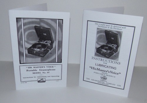 His masters voice hmv - masters, portable