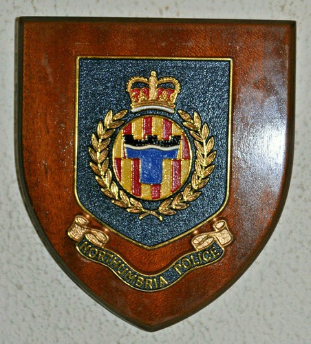 Northumbria police mess wall - northumbria,