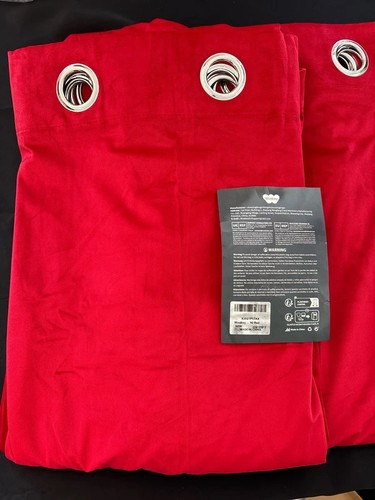 Luxurious red velvet - velvet, curtains