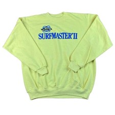 Sweatshirt Vintage Yellow XL Surfmaster Oversized Y2k