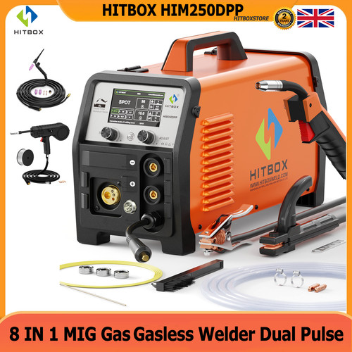 8in1 mig welder 250amp - 250amp, 220v